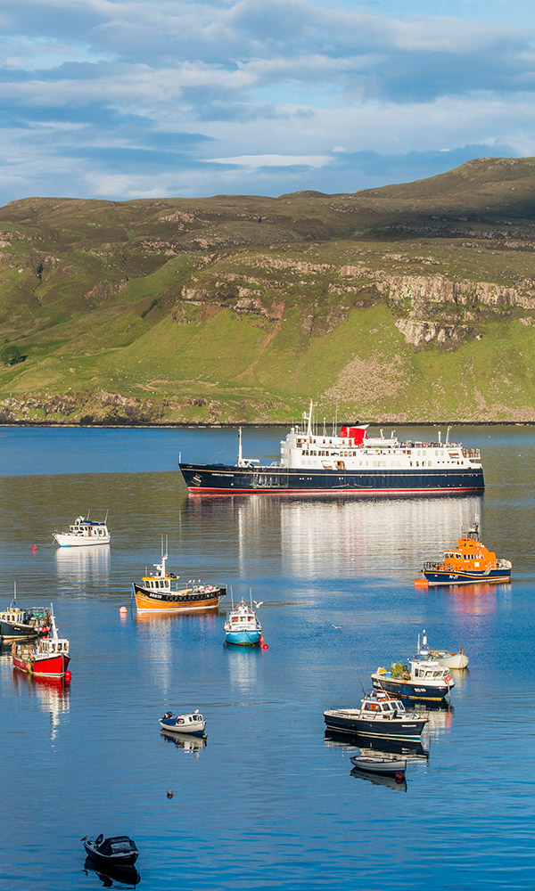 The Hebridean Princess cruise ship