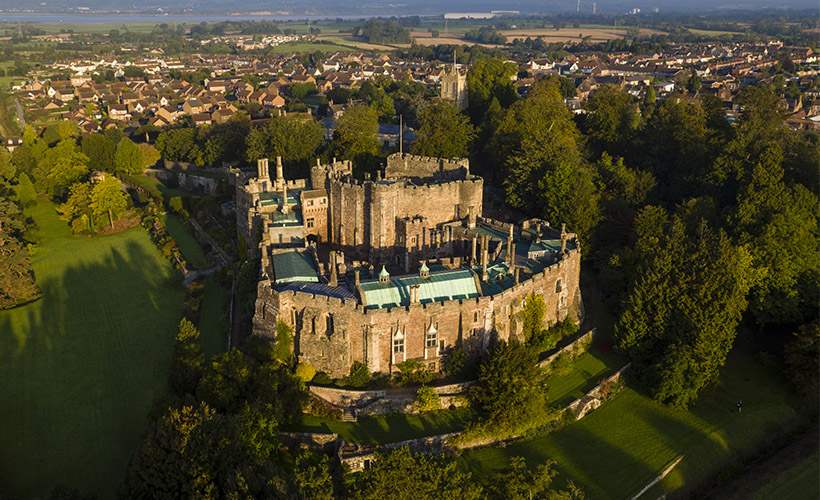The historic fortress of Berkley Castle