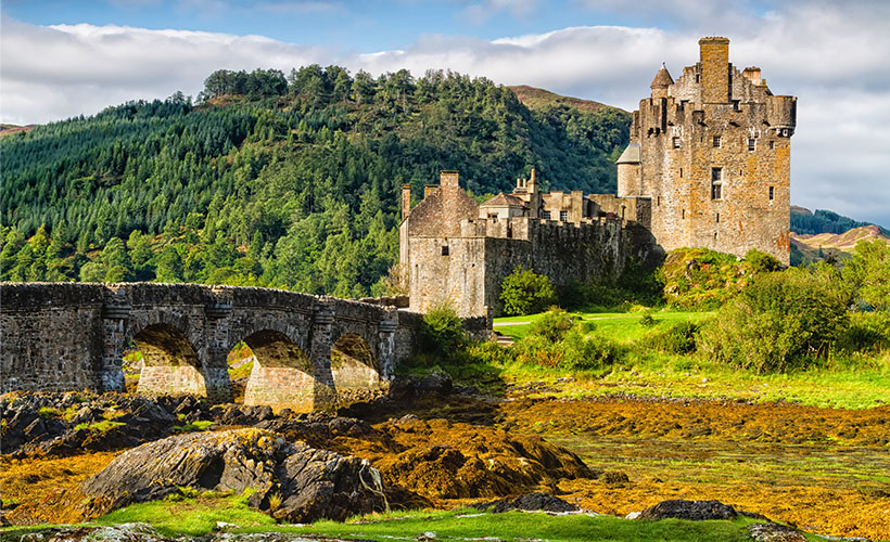 Eileen Donan Castle in Scotland