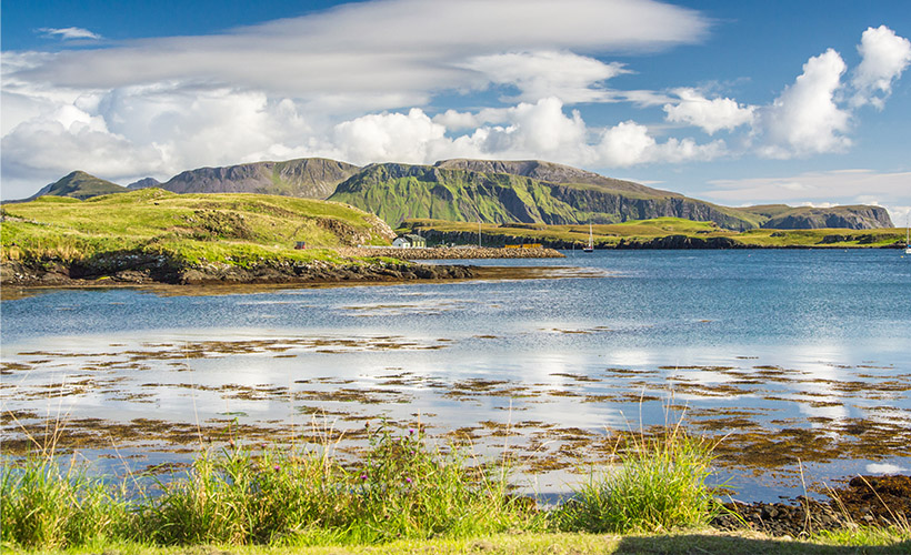 The Isle of Canna in Scotland