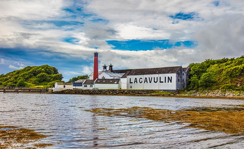Lagavulin whisky distillery on Islay