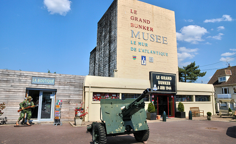 Le Grand Bunker museum in Caen