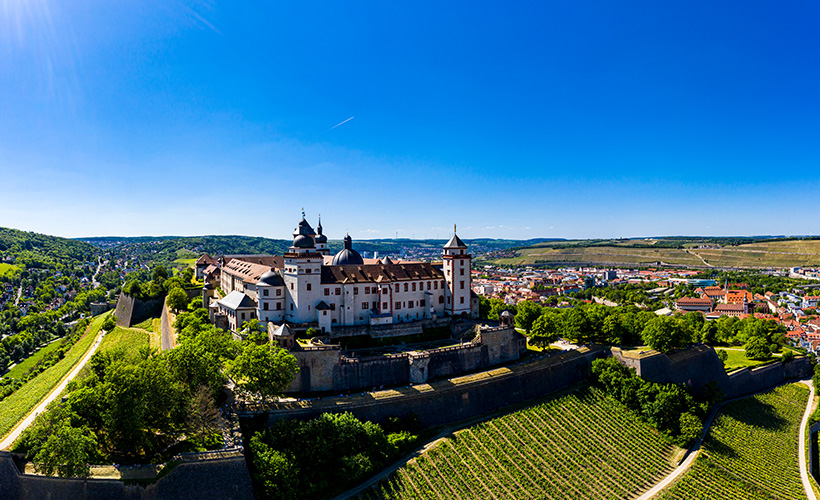 The Marienberg fortress in Wurzburg in Bavaria